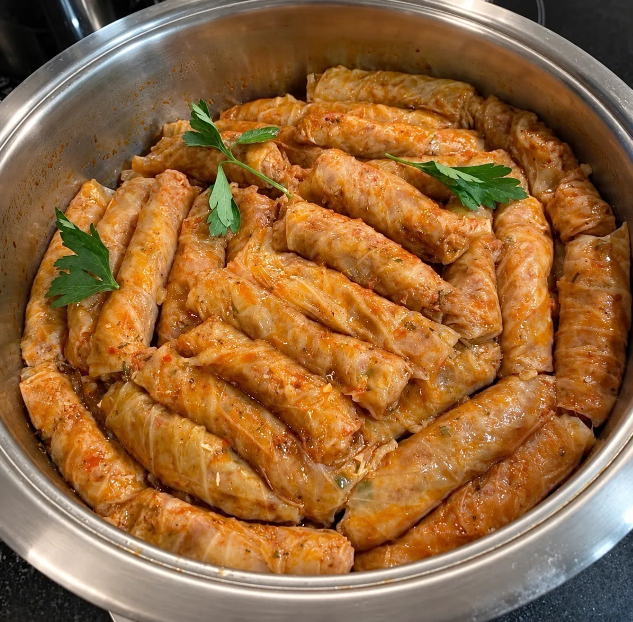 Mahshi égyptien — Légumes et feuilles farcis, mijotés avec leurs épices, pour compléter votre buffet oriental